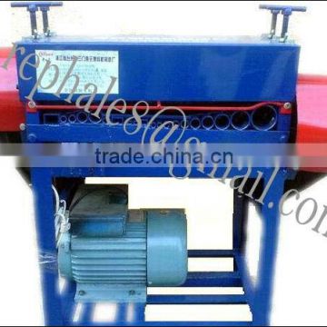 Dual-channel wire stripping machine