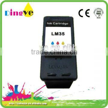 Shenzhen Ink Cartridge Forlexmark 34/35 Refillable Ink Cartridge for Printer With Auto Reset Chip photo-2