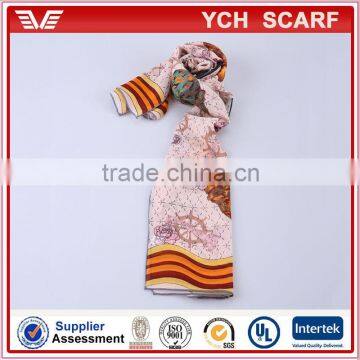 No MOQ Custom Design Printed Natural Silk Scarf photo-4