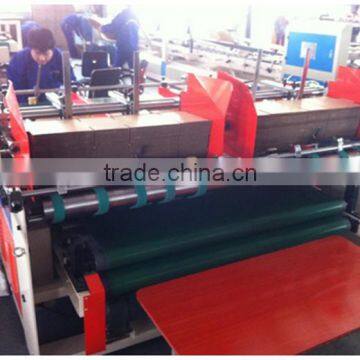 Econimic semi-automatic corrugated cardboard box press model folder gluer machine