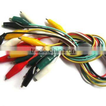 Alligator Clips test leads/Crocodile clips/ Battery clip test lead with cable