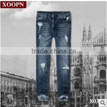 2015 Custom new fashion mainstrem men jeans wholesale price