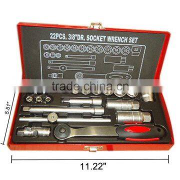 3/8 Inch 22pcs Socket Wrench Set