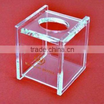 OEM clear acrylic napkin holder tissue holder