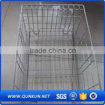 stainless steel wire mesh kitchen cooking basket