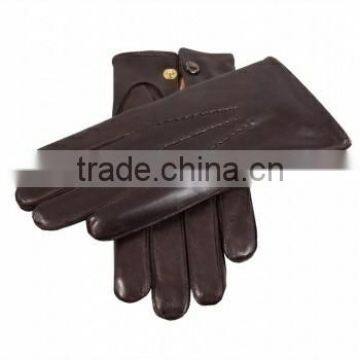 Men's Fur Lined Sheepskin Leather Gloves AP-8025