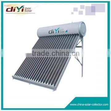 high quality non-pressurized solar water heater 180L for 3-4 person