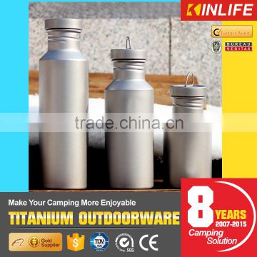 Custom Outdoor Titanium Sports Drinking Water Bottle For Camping