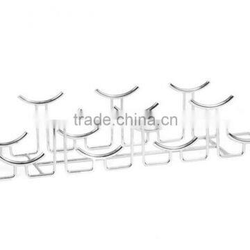 Customs Euro 7-Bottle Tabletop Wine Rack Chrome Display photo-2