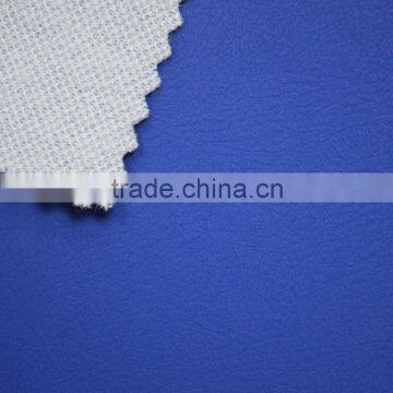 Mesh Backing Fabric PVC Artificial Leather