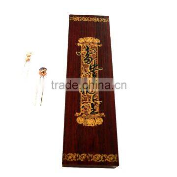 Custom Logo Wood Packaing Gift Boxes For Chopsticks