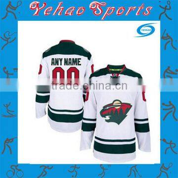 Digital Sublimation Unisex Long Sleeve Hockey Jersey