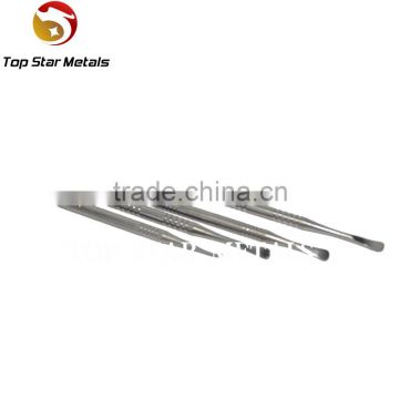 CNC machining titanium dabber, gr2 titanium nail for sale 110mm length, titanium smoking nail