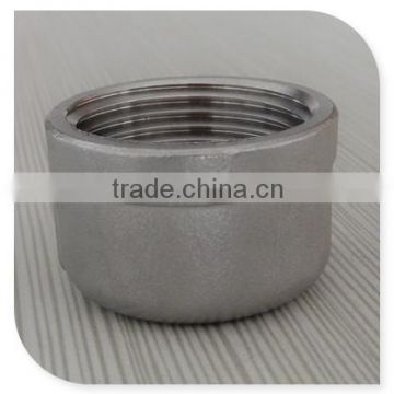 Cast 316 pipe fittings stainless steel endcaps