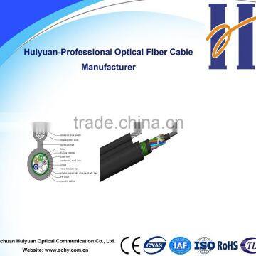 GYTC8A(S)--Central Loose Tube Figure 8 Self-supporting Optical Fiber Cable Structure: