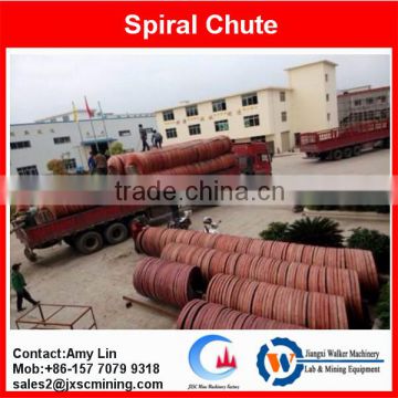 spiral chute recovery machine for chrome recovery plant