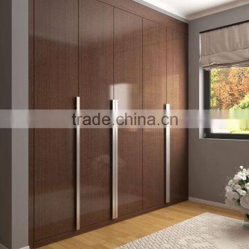 Oppein PVC Wardrobe Design With Long Handle
