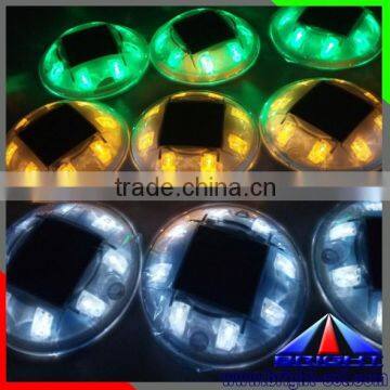 Bottom Price 1200mAH Ni-Hm High Temperature Battery Round 3M 8pcs Superbright Led Reflective Solar Road Studs