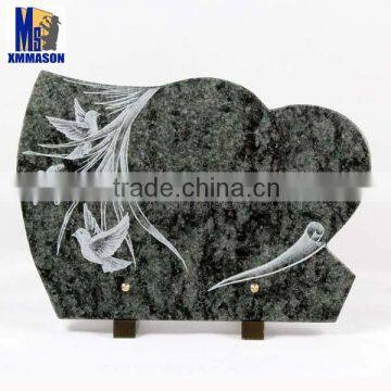 2013 European Carving gravestone with heart