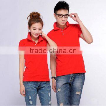 Fashion style 100% cotton polo T-shirt custom