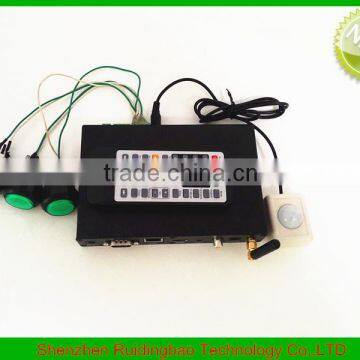 RDB Motion sensor Push button Network full hd media player 3D signage player DS009-52