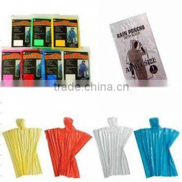 idea marketing promotion disposable rain poncho