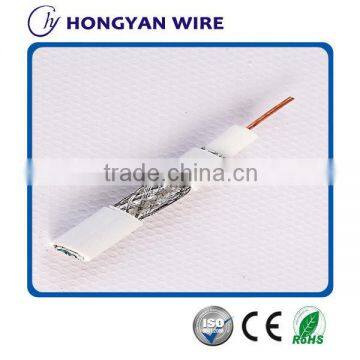 Manufacturer of Low Loss RG6 coaxial cable with jelly for TV