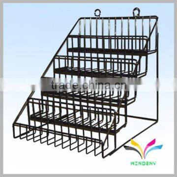 Store fashion metal floor cute candy toy display rack