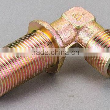 Sanye 90 Degree Elbow Pipe Fitting with Nut