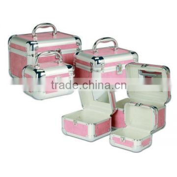 3 PC Pink Makeup Case Set ZYD-HZ223