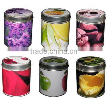 hot selling scented tin candles wholesale manufacture