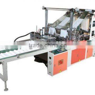 Servo Motor Driven 2 Layer (4,6,8-line) Bottom Sealing Bag Making Machine