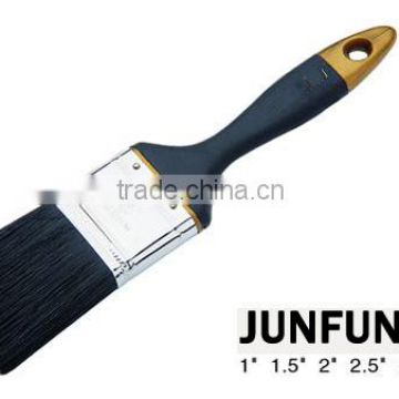 rubber handle stainless ferrule paint brush