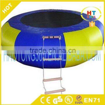 Water Sports Aqua Log water park game inflatable water trampoline for sale