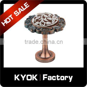KYOK antique brass luxurious curtain tiebacks hooks , crystal curtain hook