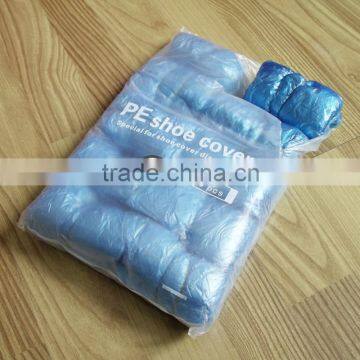 disposable PE shoe cover, disposable CPE shoe cover,disposable PE overshoes