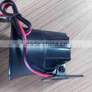 Black alarm horn / fire alarm speaker / Fire alarm black siren