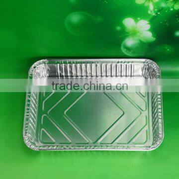 12 inch large size aluminium foil box food container bulk production