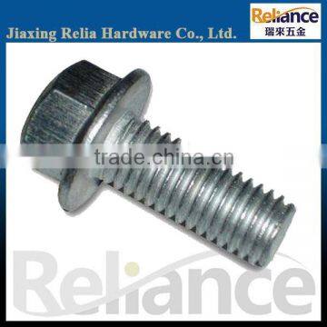 Unslotted Hex Head Galvanized Machine Screw With Different Size Are Avaliable