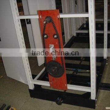 Compact Mobile File Cabinet,Mobile Filing Storage Cabinet Moving Filing Storage Cupboard Library Storage Cabinet photo-2