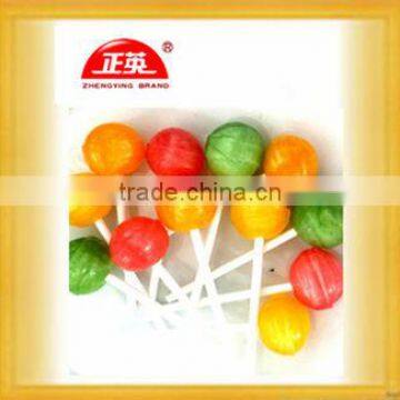 Fruit llollipop candy jar