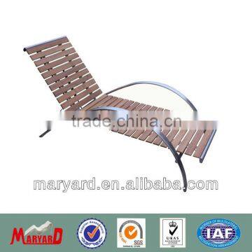 teak adjustable back outdoor lounge