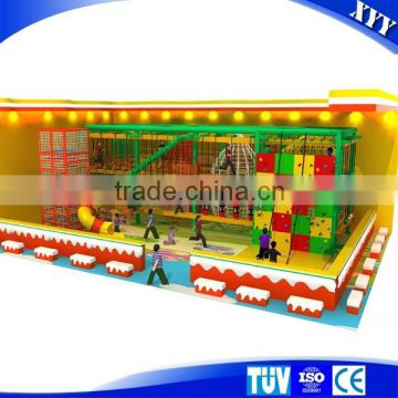 New kids indoor playground rope challenge playground