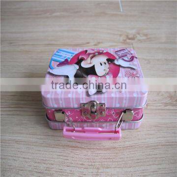 Rectangular Shaped Lunch Tin Box With Mickey Mouse Printing photo-3