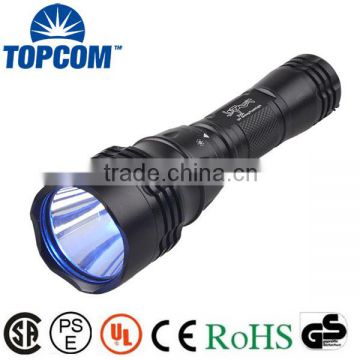 5 Modes 390nm 380nm 3W UV Flashlight for Diving