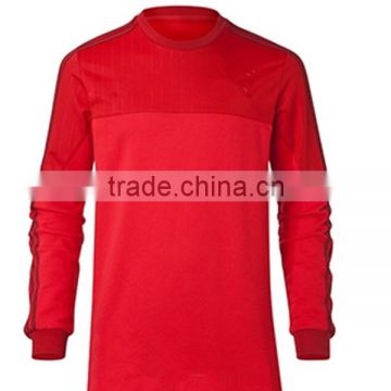 2015 Wholesale no logo cotton soccer jersey manufacturer made with printing quick dry moisture transfer