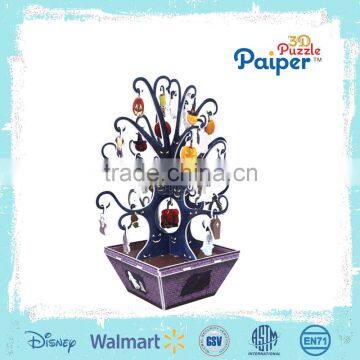 Tree gift item 3d puzzle card halloween toy