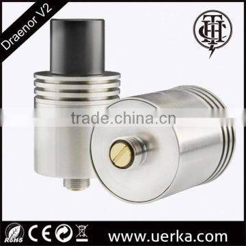 Top selling Dripper Hottest THC Draenor V2 RDA micro mist atomizer
