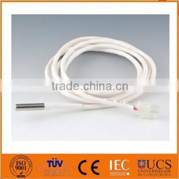 NTC temp sensor with cable and plug connector
