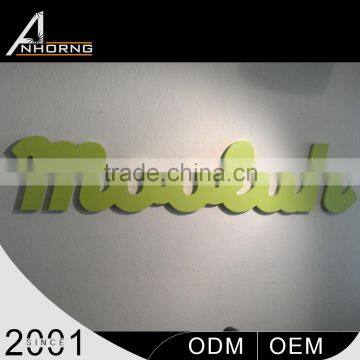 High Brightness Waterproof Led Sign Letter With Acrylic Surface